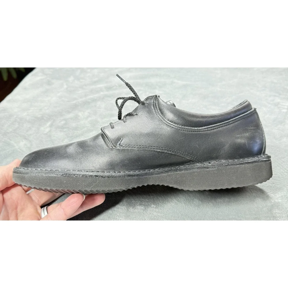 Eva-Tech Footonic II Shoes Mens Size 9.5 E Black Leather Casual Work Comfort‎